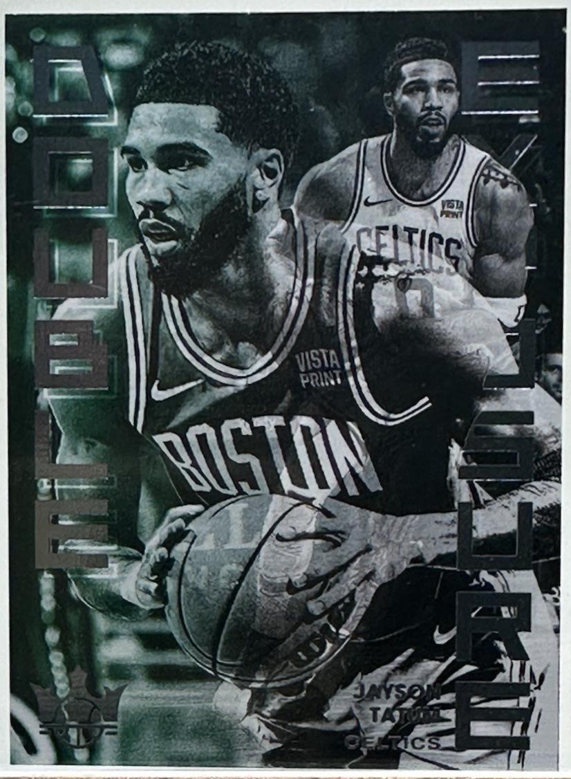 Jayson Tatum #6 Basketball Cards 2024 Panini Court Kings Double Exposure