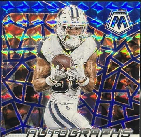 CeeDee Lamb [Blue] #39 Prices | 2025 Panini Mosaic Autograph
