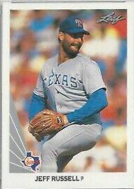 Jeff Russell #442 Baseball Cards 1990 Leaf