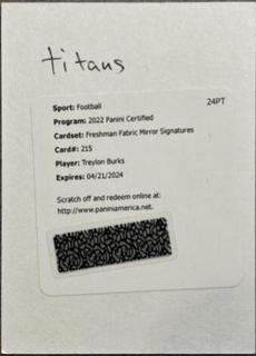 Treylon Burks