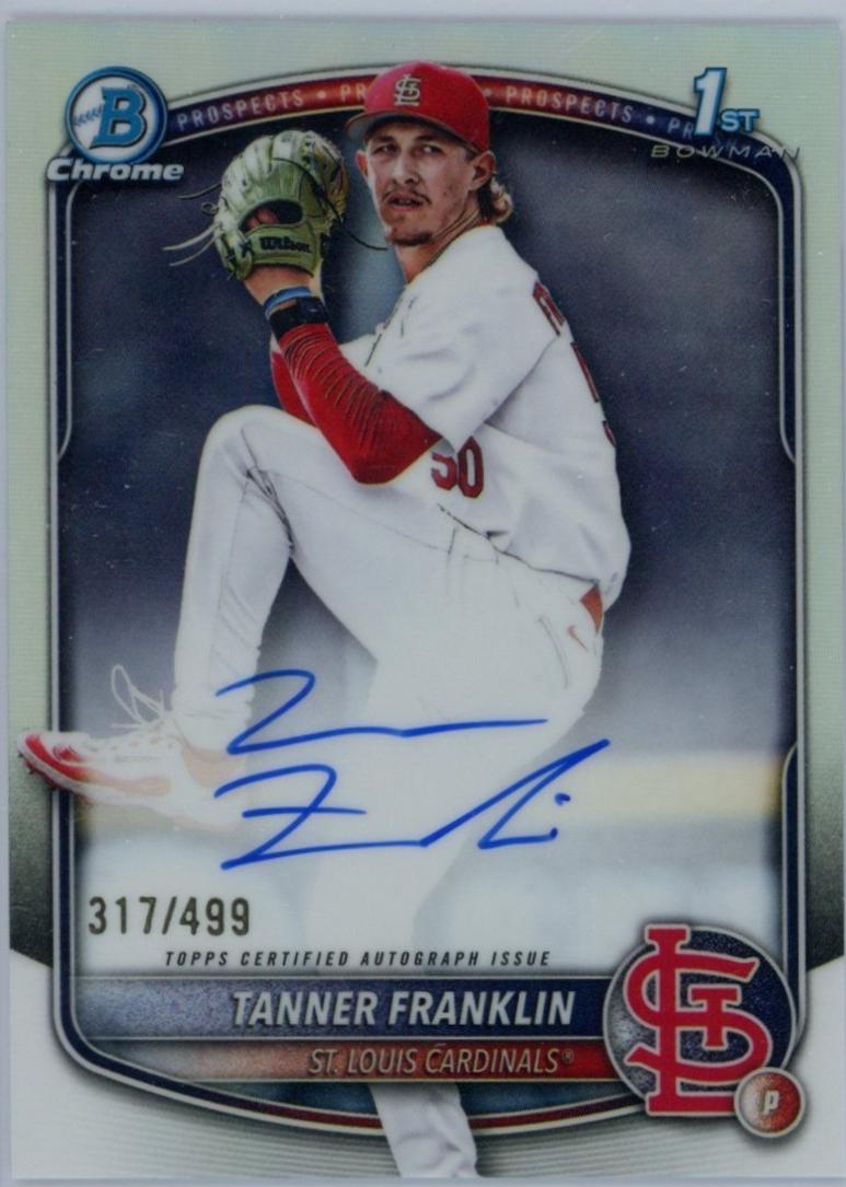 Tanner Franklin [Refractor] #CPA-TF