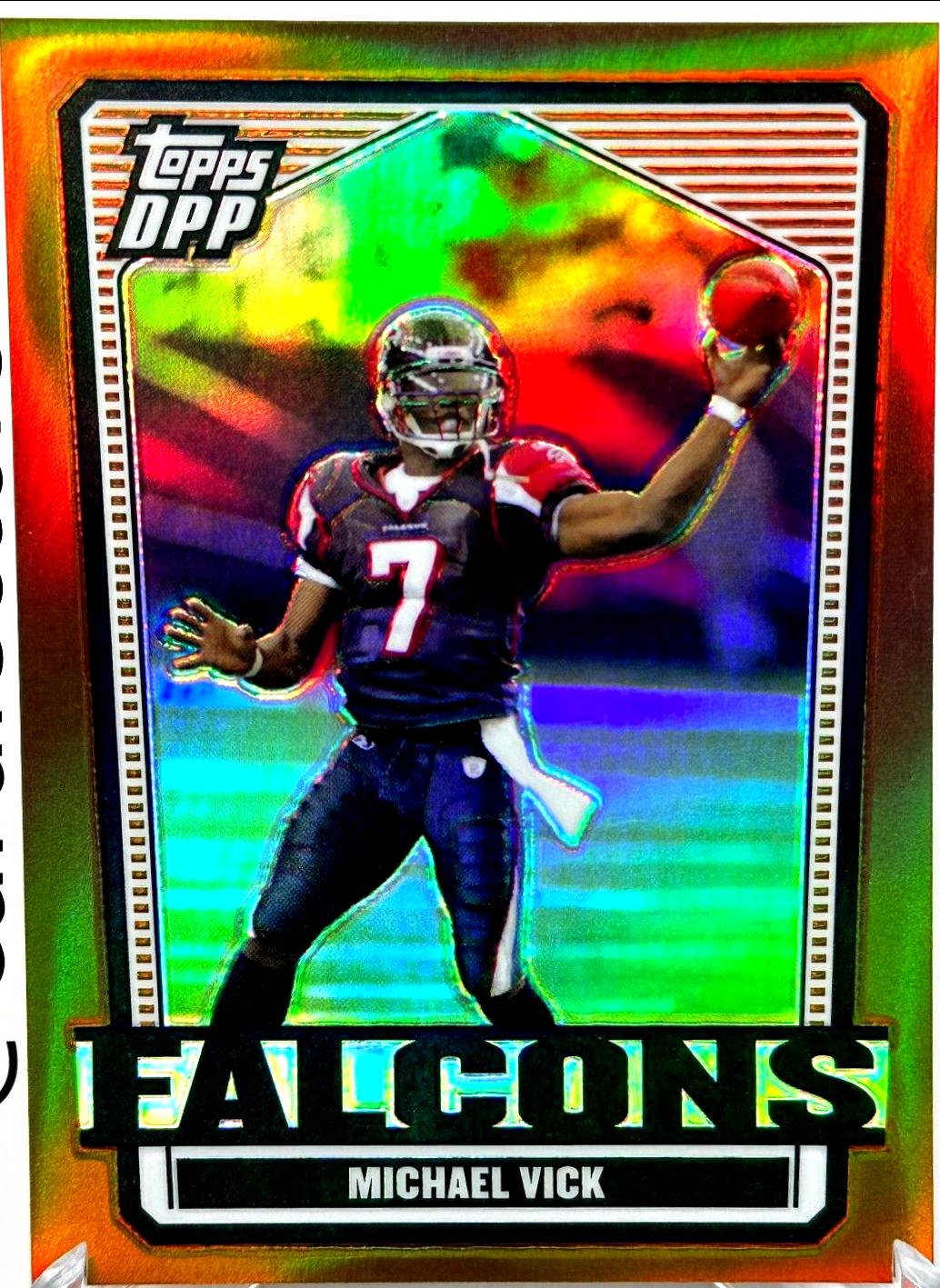 Michael Vick [Chrome Bronze Refractor] #24