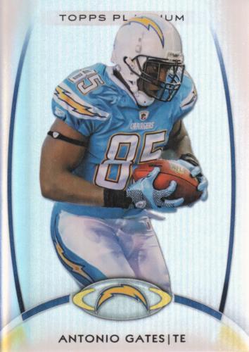 Antonio Gates #5 Football Cards 2012 Topps Platinum