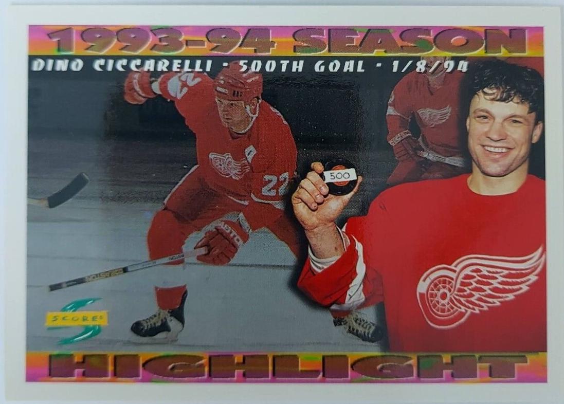 Dino Ciccarelli #243 Hockey Cards 1994 Score