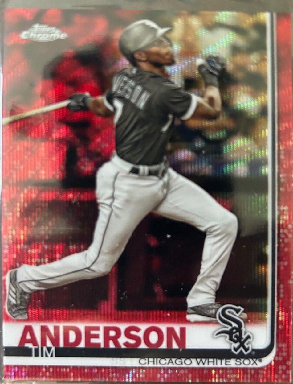 Tim Anderson [Red Refractor] #186