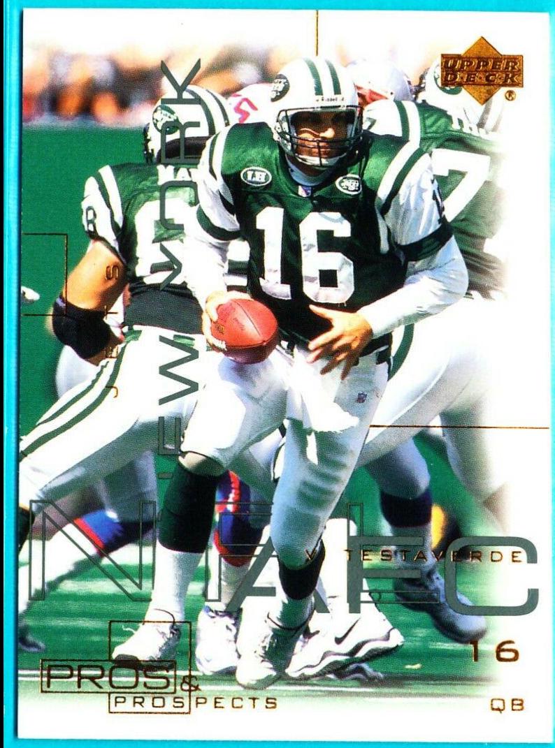 Vinny Testaverde #55