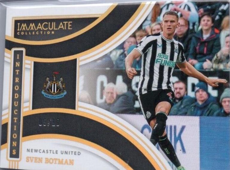 Sven Botman #31 2022 Panini Immaculate Collection Introductions Soccer