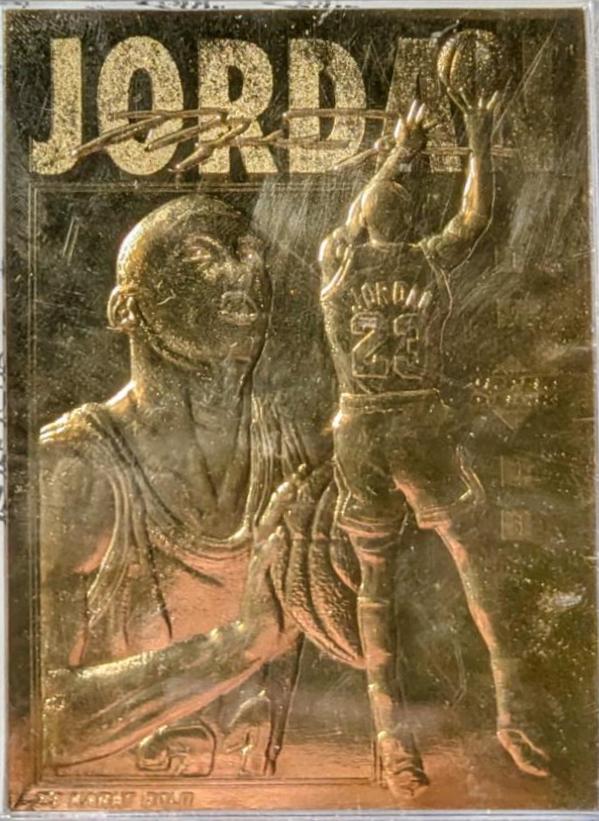 Michael Jordan #15303 Basketball Cards 1995 Upper Deck 23KT