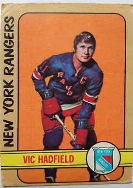 Vic Hadfield #31 Hockey Cards 1972 O-Pee-Chee