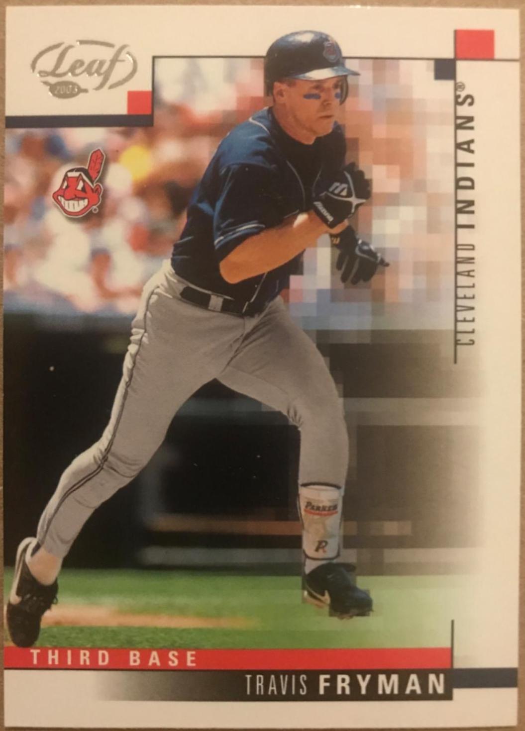 Travis Fryman #40 Baseball Cards 2003 Leaf