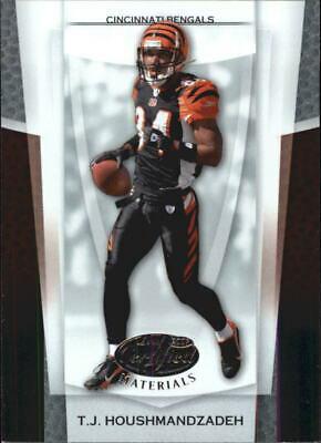 T.J. Houshmandzadeh #104 Football Cards 2007 Leaf Certified Materials