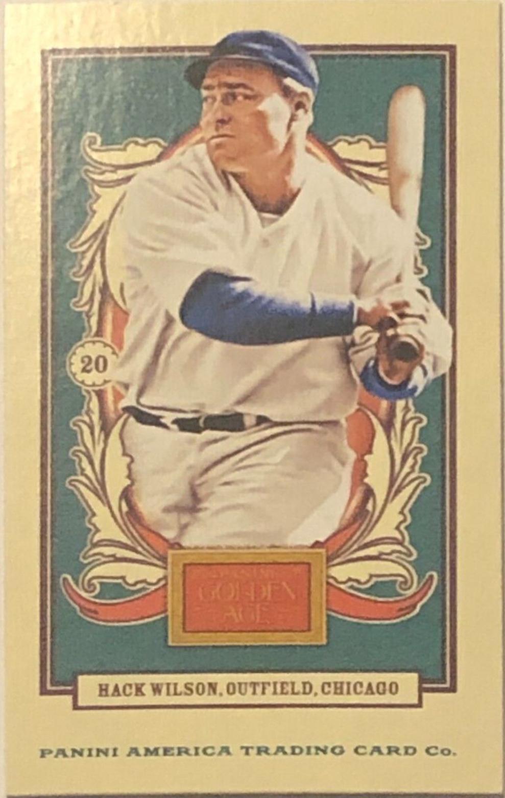 Hack Wilson #32 2013 Panini Golden Age Baseball