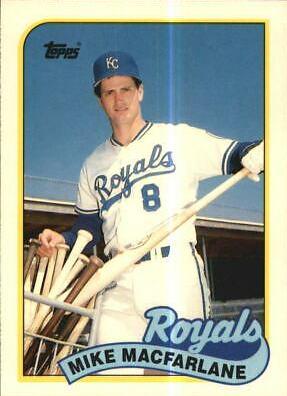 Mike Macfarlane #479 Baseball Cards 1989 Topps Tiffany