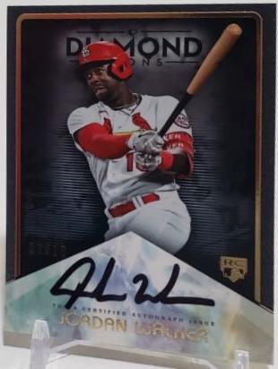 Jordan Walker #AC-WAL 2023 Topps Diamond Icons Baseball Autographs