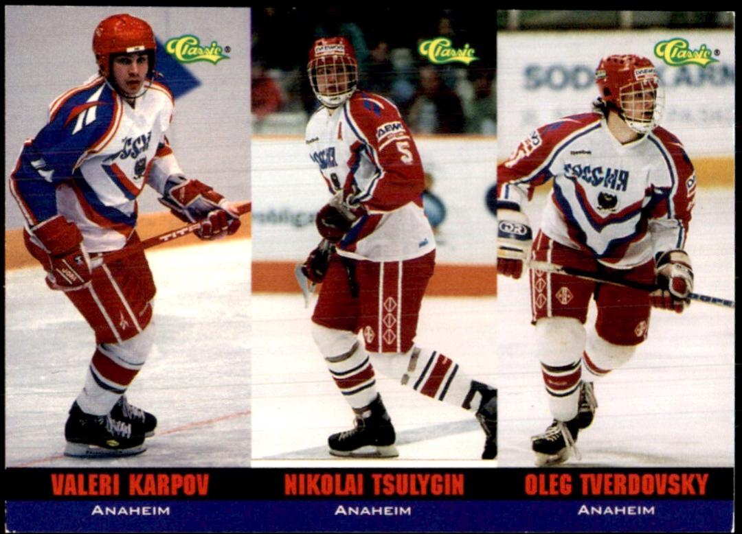 Nikolai Tsulygin #78 Hockey Cards 1994 Classic