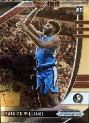 Patrick Williams #20 Basketball Cards 2020 Panini Prizm Draft Picks