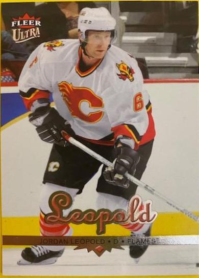 Jordan Leopold #35 Hockey Cards 2005 Ultra