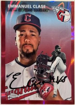 Emmanuel Clase [Red Refractor] #254