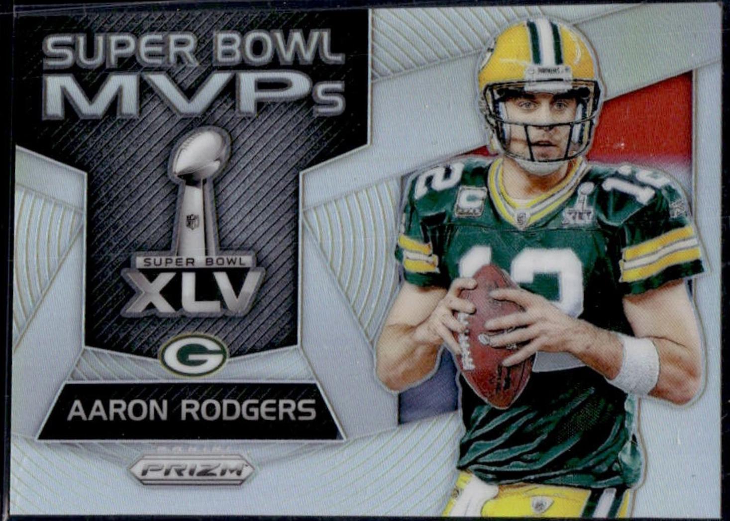 Aaron Rodgers #37 2017 Panini Prizm Football Super Bowl MVPs