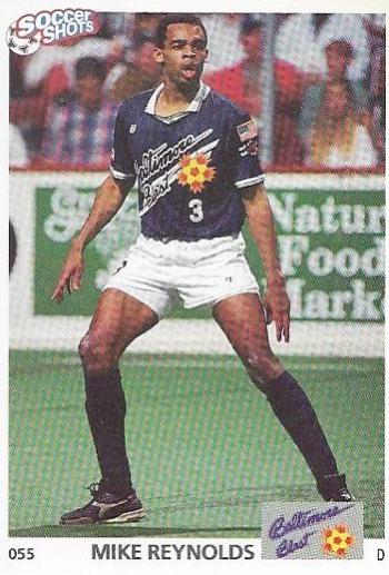 Mike Reynolds #55 1991 Soccer Shots Msl