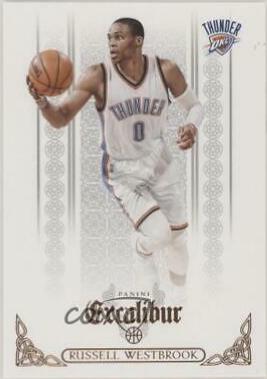 Russell Westbrook #38 Basketball Cards 2014 Panini Excalibur