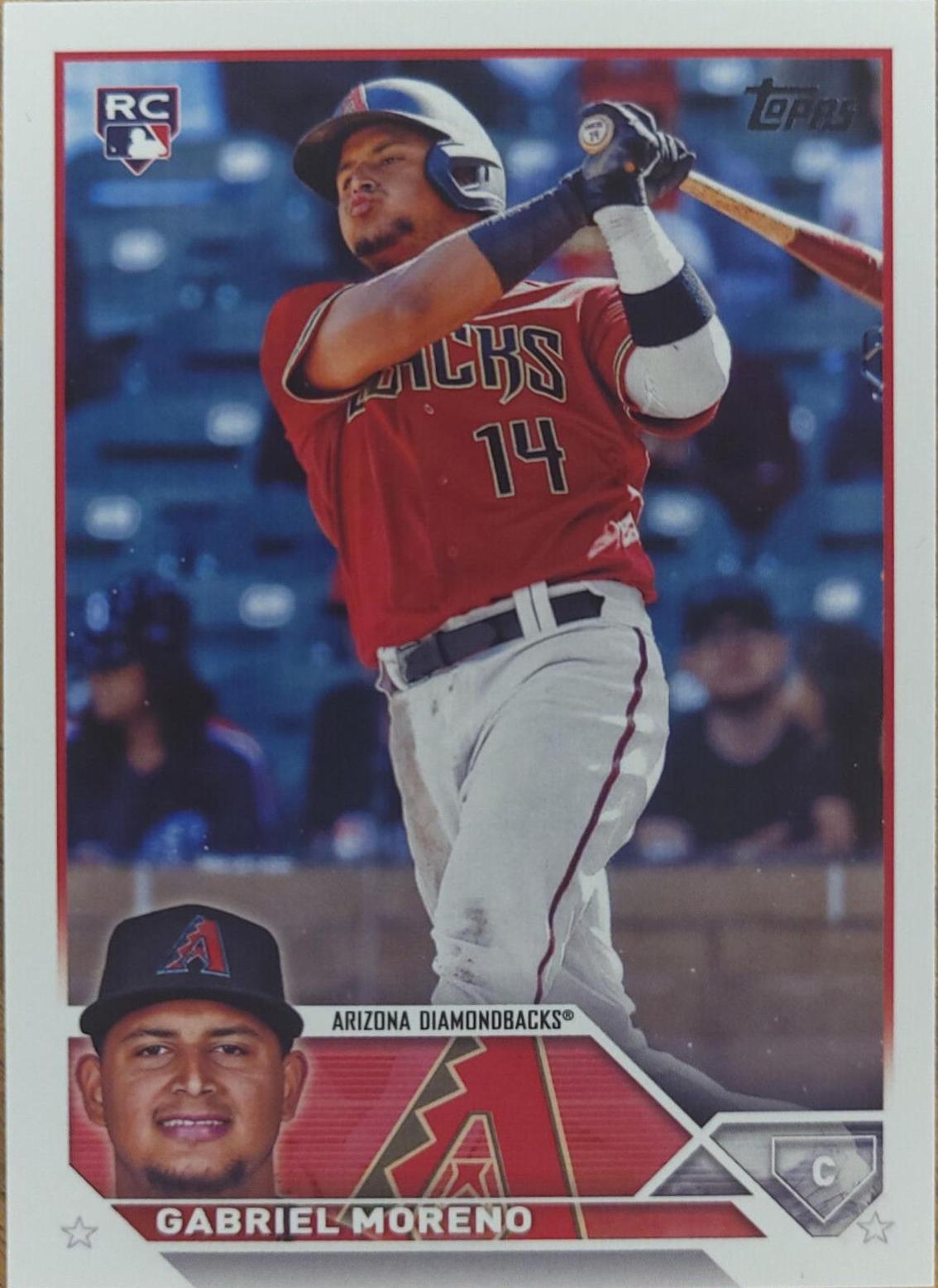 Gabriel Moreno #US161 Baseball Cards 2023 Topps Update