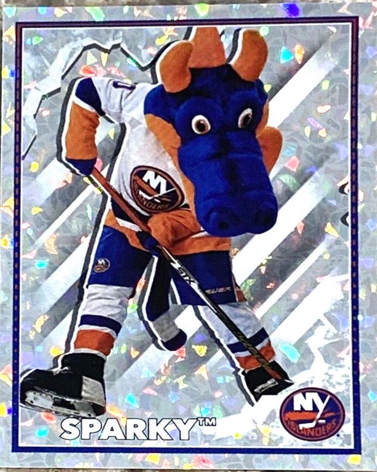 Sparky #309 Hockey Cards 2022 Topps NHL Sticker