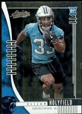 Elijah Holyfield #147 Football Cards 2019 Panini Absolute