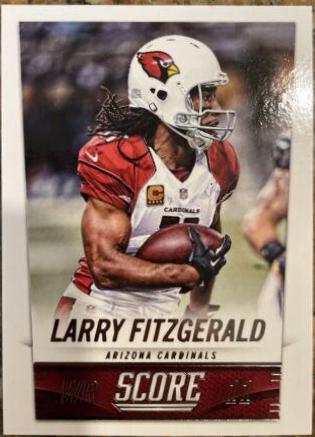 Larry Fitzgerald #2 Football Cards 2014 Panini Score