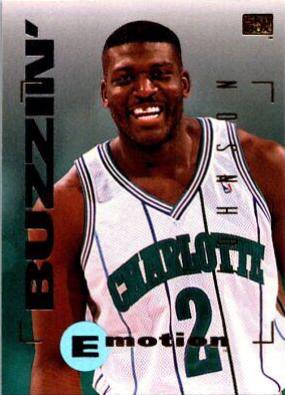 Larry Johnson #9 Basketball Cards 1994 E Motion