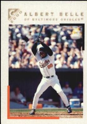Albert Belle #17 Baseball Cards 2000 Topps Gallery