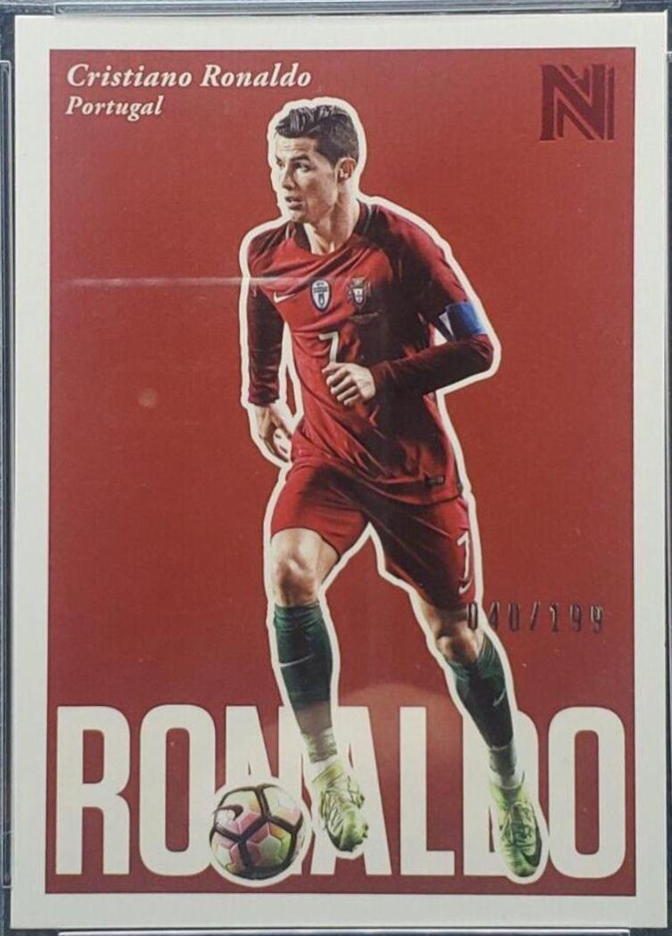 Cristiano Ronaldo [Red] #98 Prices | 2017 Panini Nobility | Soccer