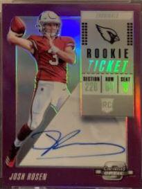 Josh Rosen [Autograph Purple] #106