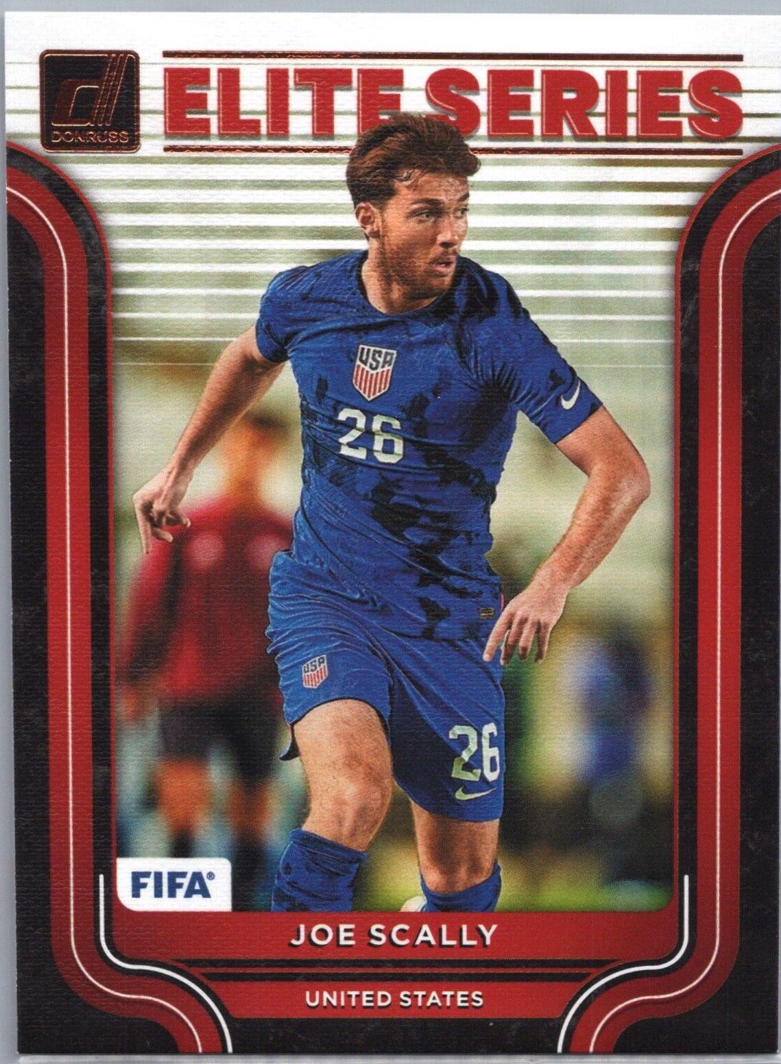 Joe Scally #25 Soccer Cards 2022 Panini Donruss Elite Series