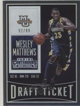 Wesley Matthews [Draft Ticket] #98