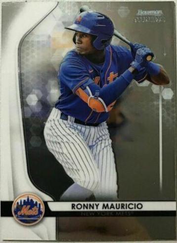 Ronny Mauricio #BPR-5 2020 Bowman Sterling Baseball