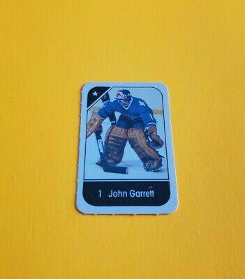 John Garrett Hockey Cards 1982 Post Cereal