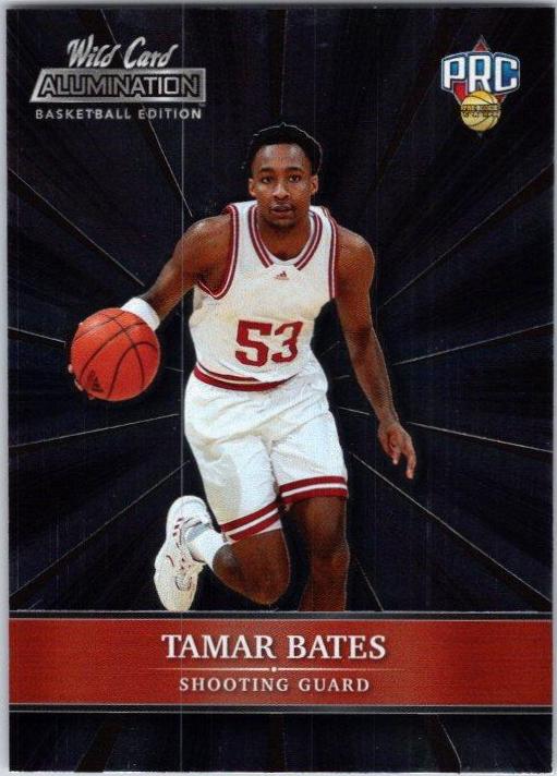 Tamar Bates #72 2021 Wild Card Alumination Basketball