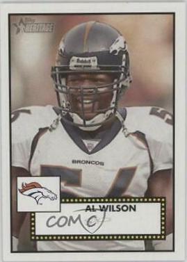 Al Wilson #22 Football Cards 2006 Topps Heritage