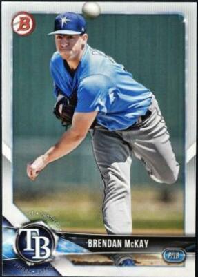 Brendan McKay #BD-100 Baseball Cards 2018 Bowman Draft