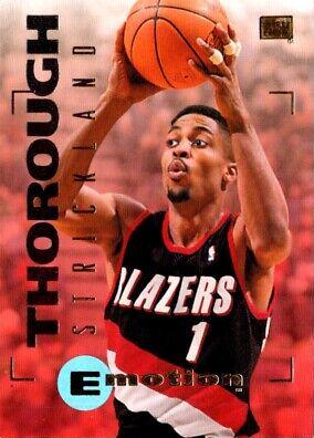 Rod Strickland #84 1994 E Motion Basketball
