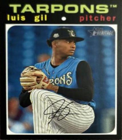 Luis Gil #145 Baseball Cards 2020 Topps Heritage Minor League