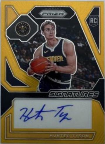 Hunter Tyson [Gold Prizm] #RSI-HUN
