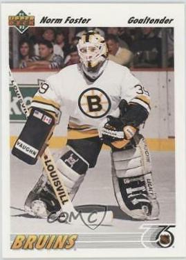 Norm Foster #465 Hockey Cards 1991 Upper Deck