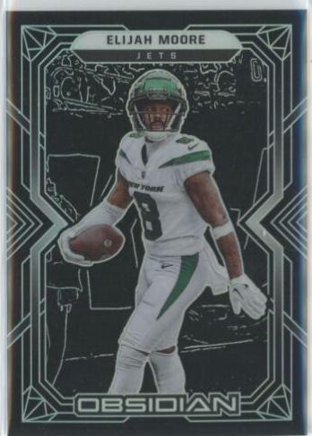 Elijah Moore #88 2022 Panini Obsidian Football