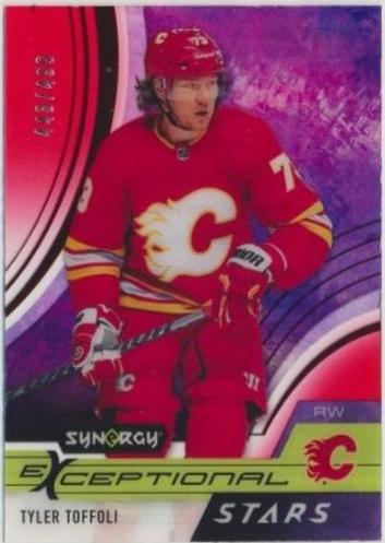 Tyler Toffoli #ES-TT Hockey Cards 2021 Upper Deck Synergy Exceptional Stars