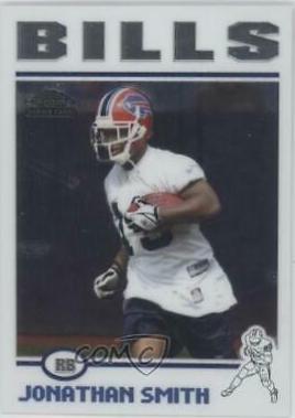 Jonathan Smith #254 2004 Topps Chrome Football