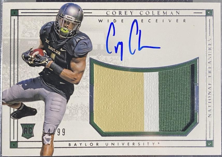 Corey Coleman #207 2016 Panini National Treasures Collegiate Football