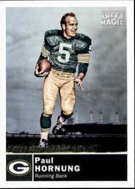 Paul Hornung #18 Football Cards 2010 Topps Magic