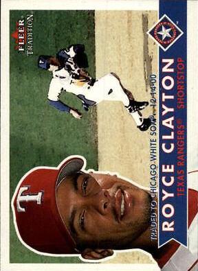 Royce Clayton #55 Baseball Cards 2001 Fleer Tradition